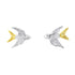 Wildlife Swallow Studs (Silver or Gold)